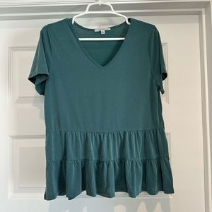 Teal Blouse